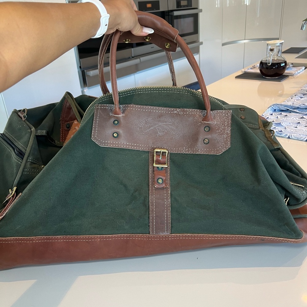 XL Vintage Orvis Travel Bag Battenkill